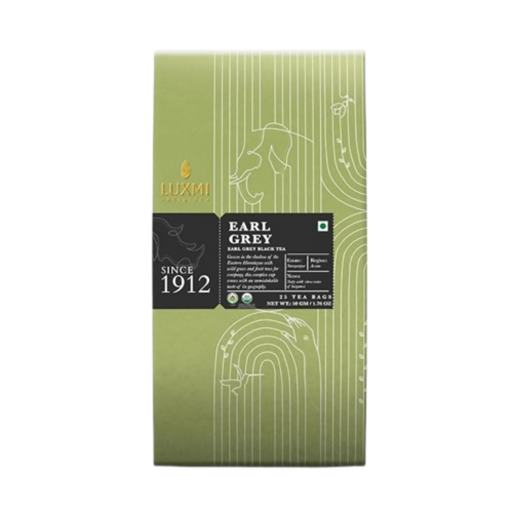 Luxmi Estates Garo Hills Organic Earl Grey Black Tea | Grocsy
