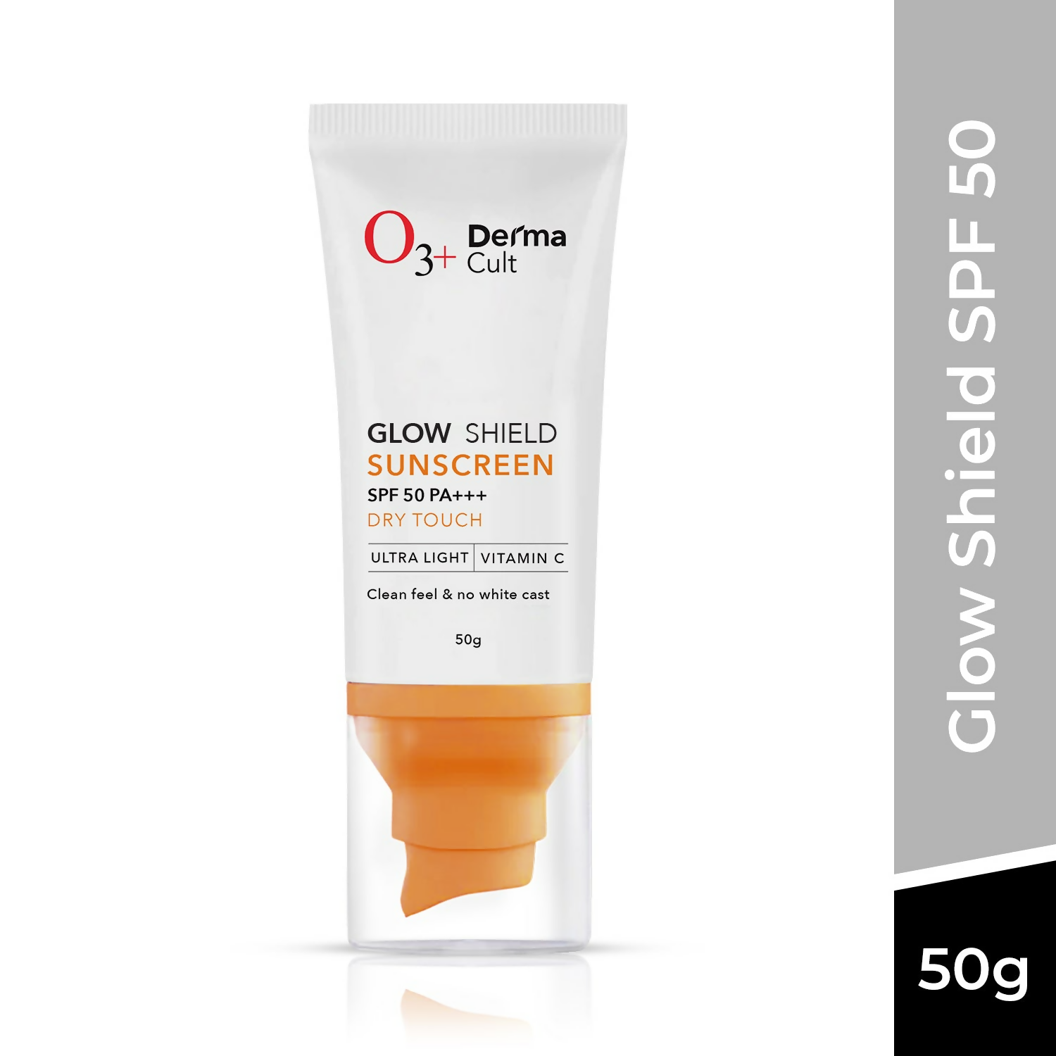 Professional O3+ Derma Cult Glow Shield Sunscreen SPF 50 PA+++ | Grocsy