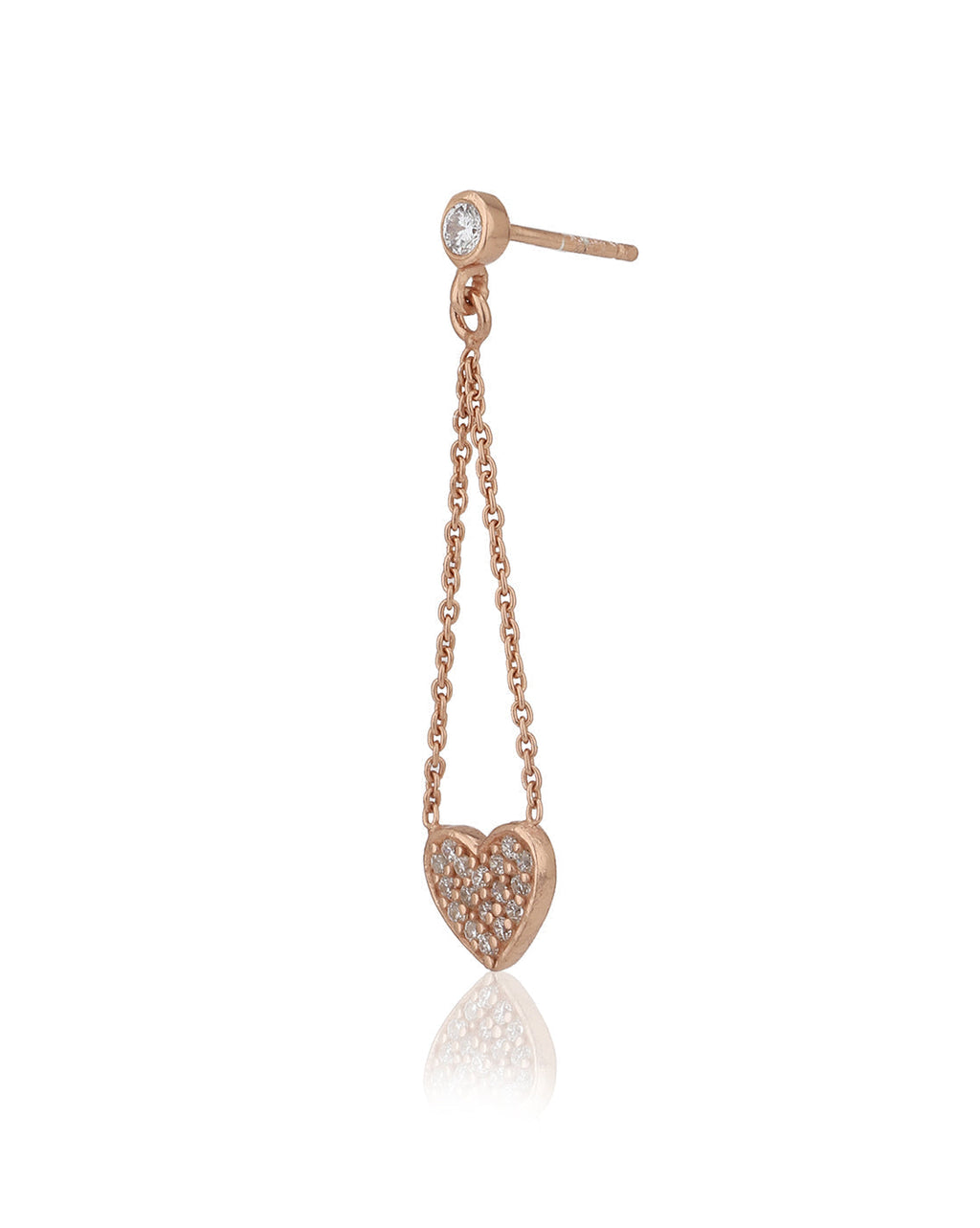Gold-Polished With Pink Beaded Leaf Drop Earring For Women - Wahe Jewels - Swadesiicart