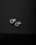 Set Of 2 Gold-Polished With Enamel & Cz Stud Earring For Girls - Wahe Jewels - Swadesiicart