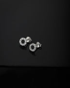 Set Of 2 Gold-Polished With Enamel & Cz Stud Earring For Girls - Wahe Jewels - Swadesiicart