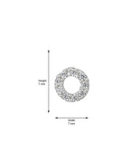 Set Of 2 Gold-Polished With Enamel & Cz Stud Earring For Girls - Wahe Jewels - Swadesiicart