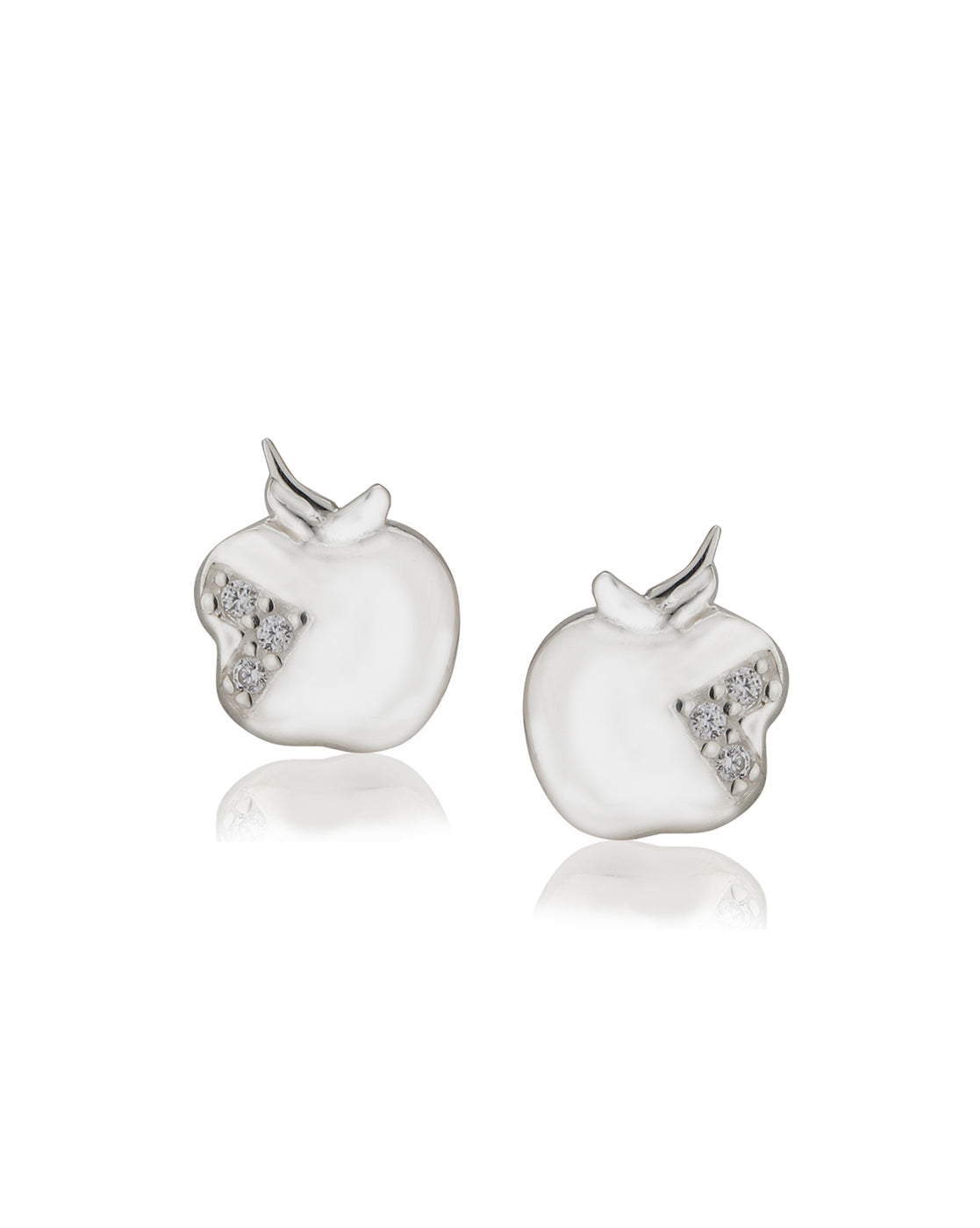 Gold-Polished With Cz Ear Lobe Earring For Women - Wahe Jewels - Swadesiicart