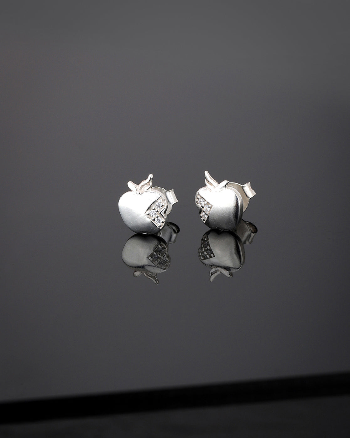 Gold-Polished With Cz Ear Lobe Earring For Women - Wahe Jewels - Swadesiicart