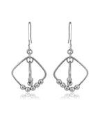 Gold-Polished Cz Contemporary Drop Earring For Women - Wahe Jewels - Swadesiicart