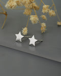 Premium Jewellery - Rose Gold Toned Cz Studded Rose Gold-Polished Contemporary Handcrafted Drop Earrings - Wahe Jewels - Swadesiicart