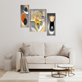 Tehzeeb Creations Set Of 3 Digital Wall Painting | Grocsy