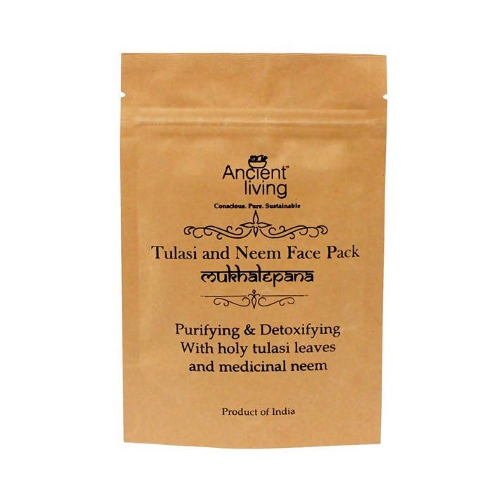 Ancient Living Tulasi And Neem Face Pack | Grocsy