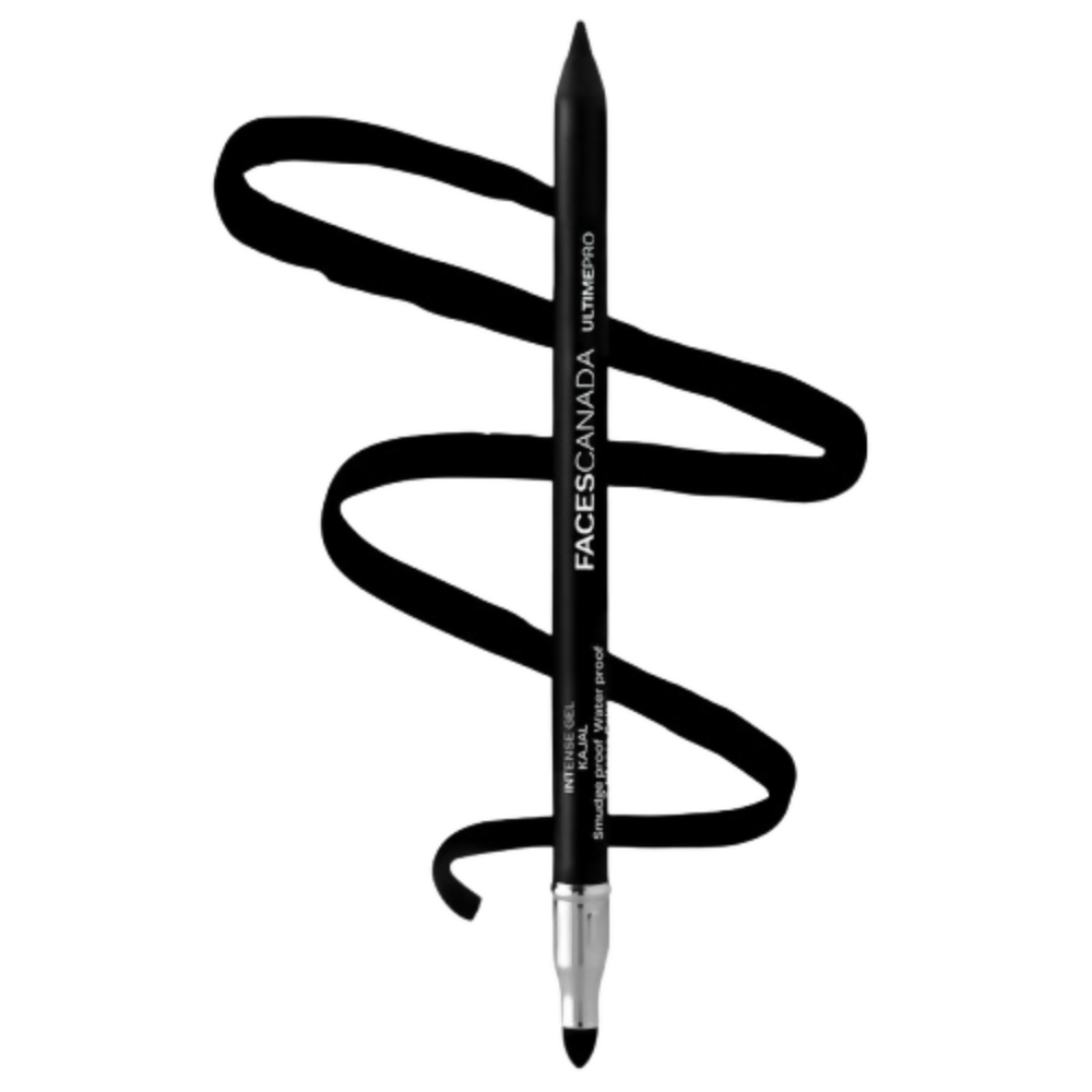 Faces Canada Intense Gel Kajal - Black | Grocsy