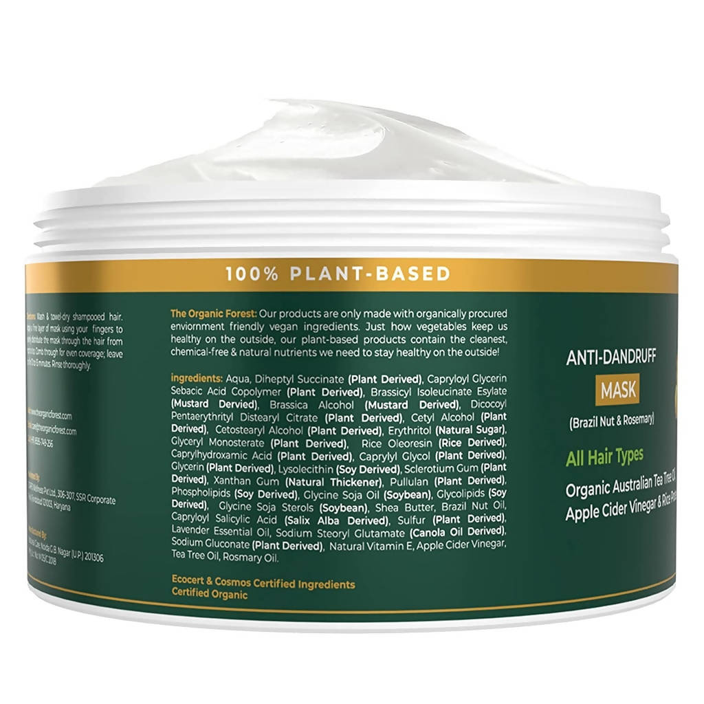 The Organic Forest Anti-Dandruff Hair Mask | Grocsy