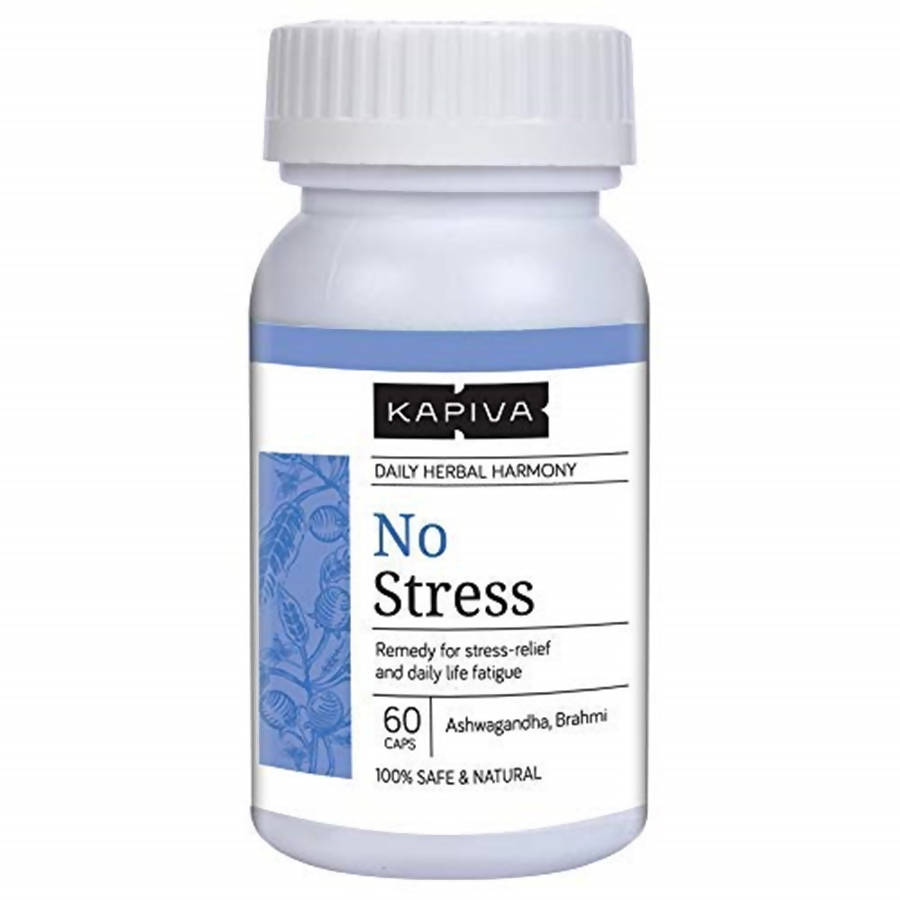 Kapiva Ayurveda No Stress Capsules | Grocsy