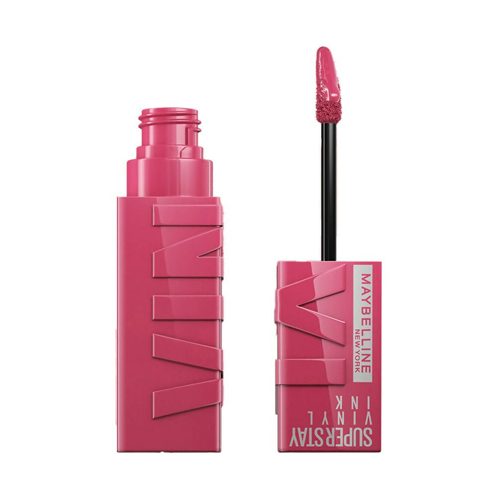 Maybelline New York Super Stay Vinyl Ink Liquid Lipstick, Instant Shine Lasts Up To 16H - 20 Coy | Grocsy