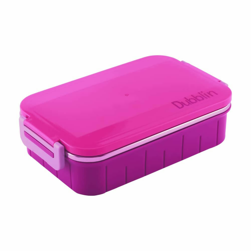 Dubblin Feast Stainless Steel Lunch Box | Grocsy