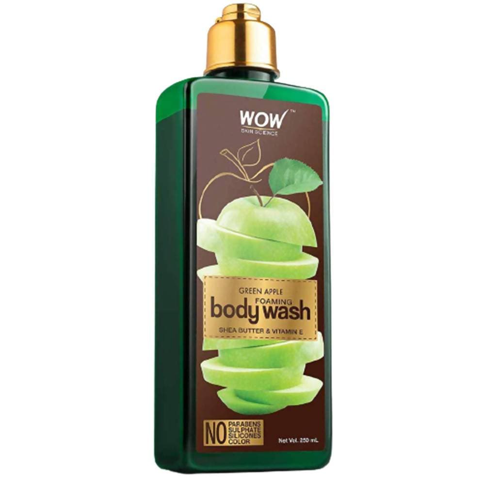 Wow Skin Science Green Apple Foaming Body Wash | Grocsy