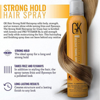 GK Hair Taming Serum With Argan Oil & Juvexin Keratin | Grocsy