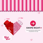 Blue Heaven Love Duo 2-In-1 Clear & Tinted Lip Balm - Bae (Clear+ Watermelon) | Grocsy