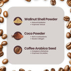 FreshLuxe Coffee Crush Body & Face Scrub | Grocsy
