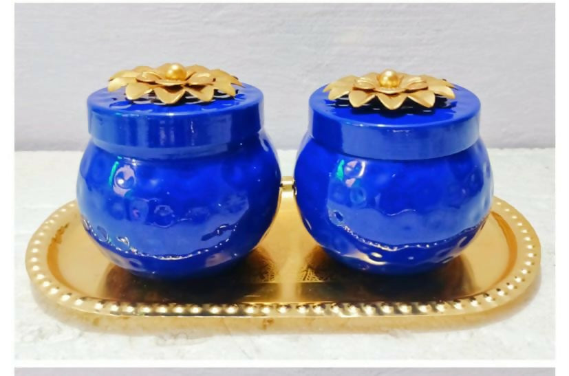 Collectibles India Gift Bowl Set with Tray | Grocsy