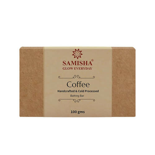 Samisha Organic Coffee Deep Exfoliating Bathing Bar | Grocsy