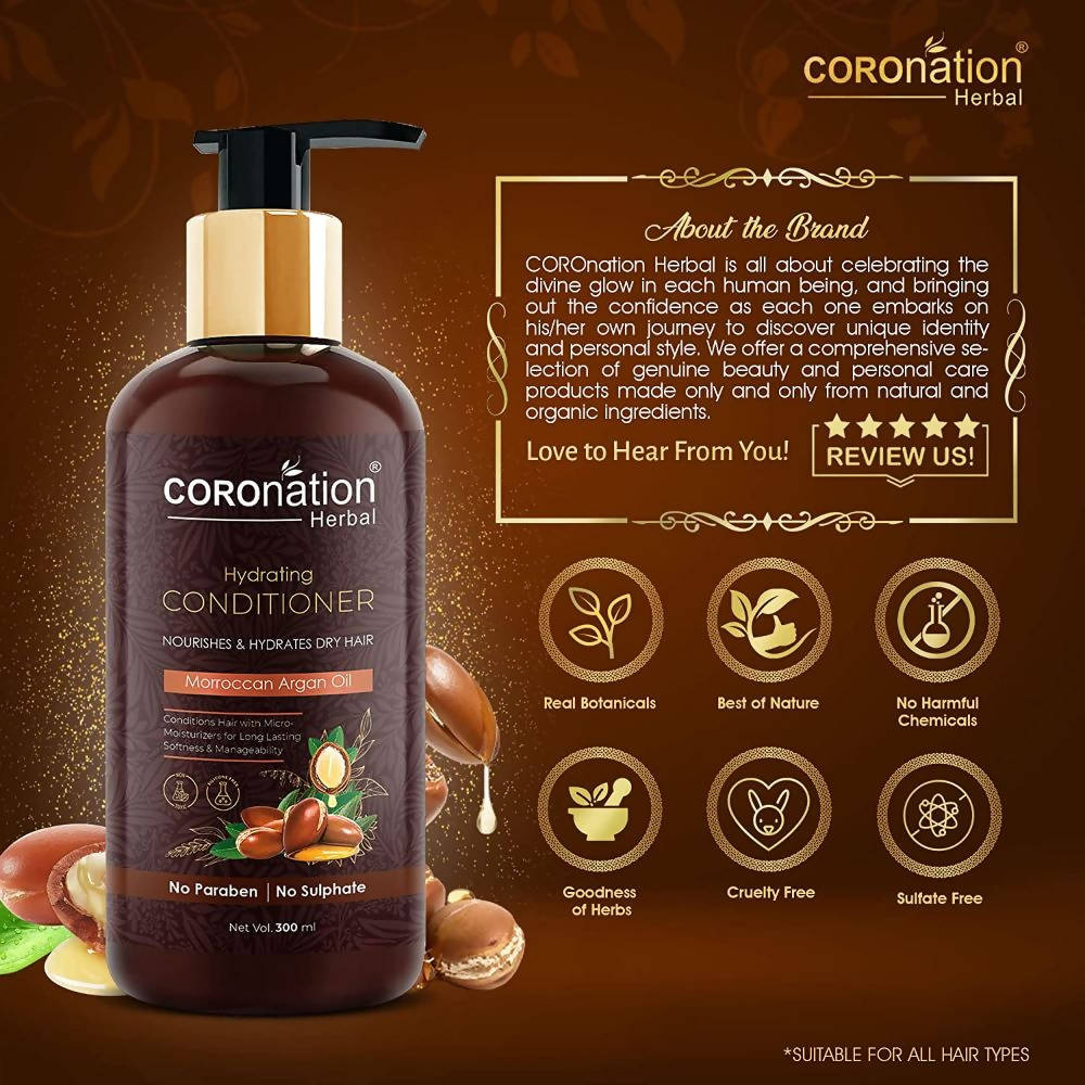 Coronation Herbal Moroccan Argan Oil Hair Conditioner | Grocsy