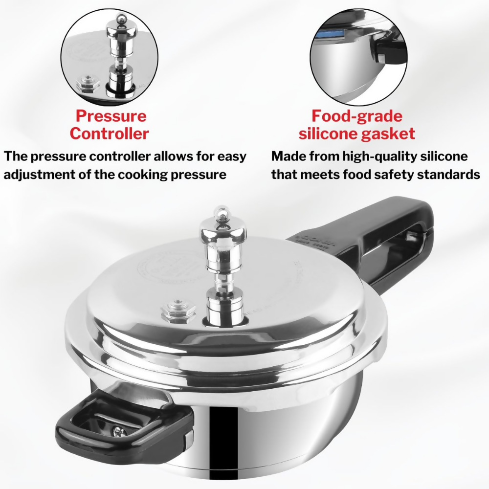 Vinod Stainless Steel Pressure Cooker Outer Lid | Grocsy