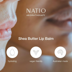 Natio Shea Butter Lip Balm | Grocsy