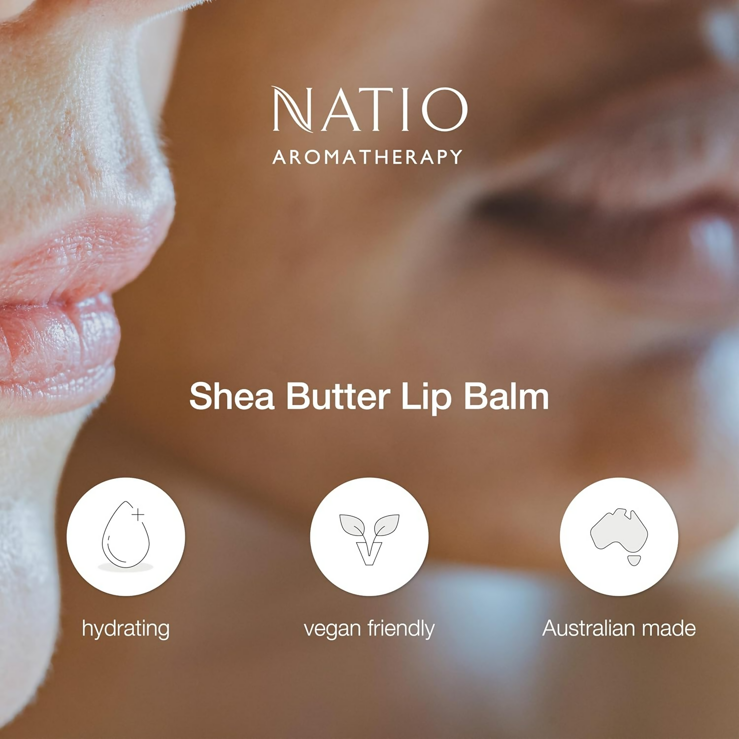 Natio Shea Butter Lip Balm | Grocsy