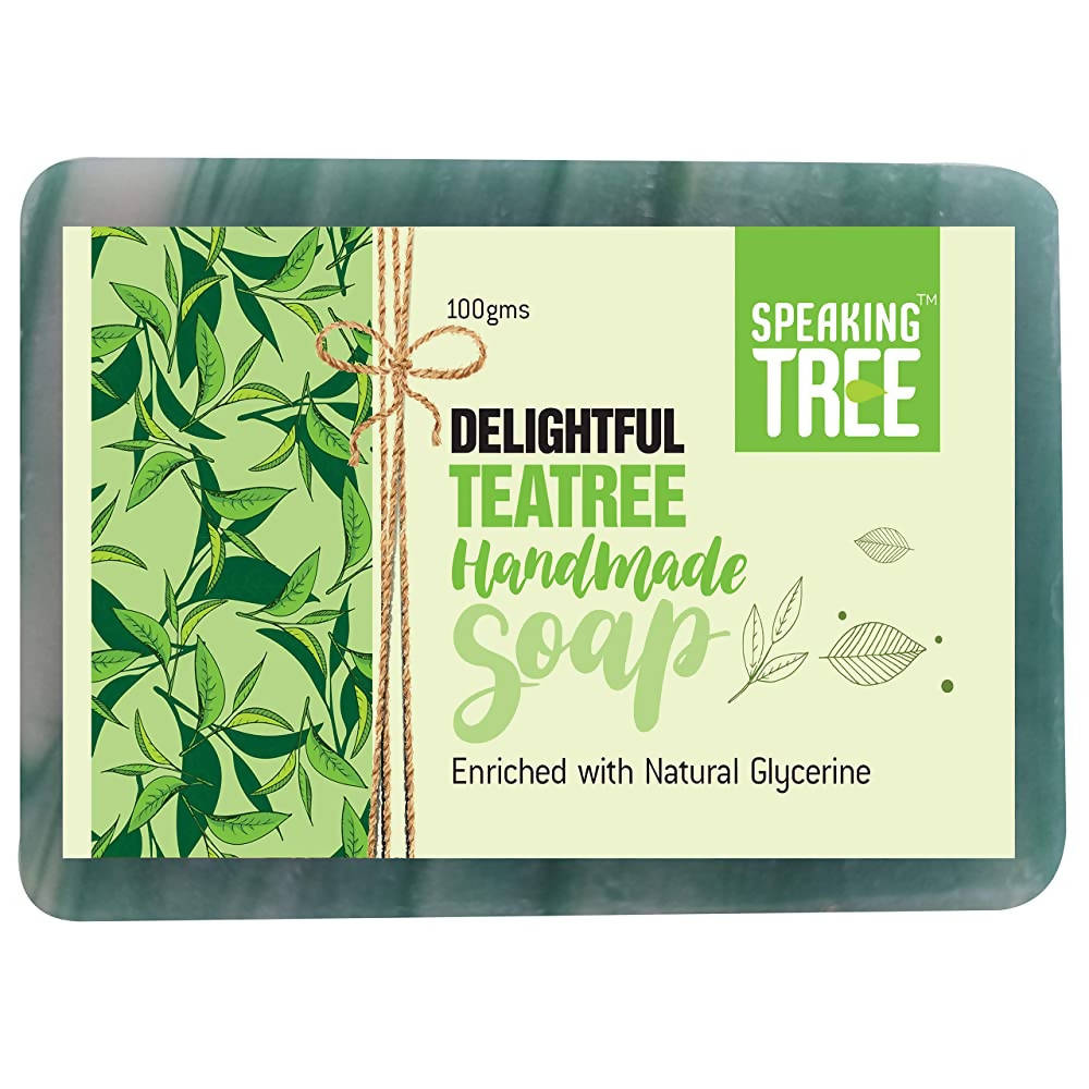 Speaking Tree Delightful Teatree Handmade Soap | Grocsy