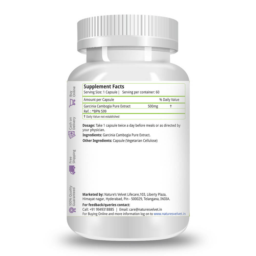 Nature's Velvet Garcinia Capsules | Grocsy