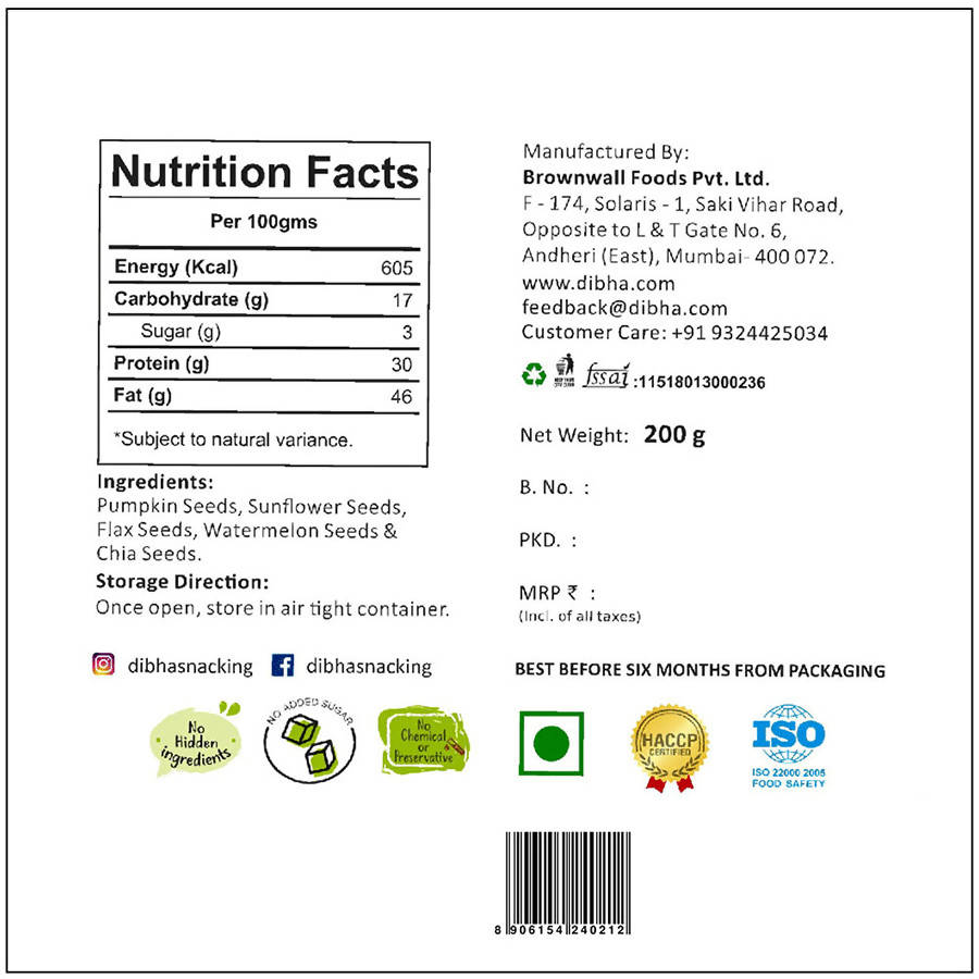 Dibha Power Seeds | Grocsy