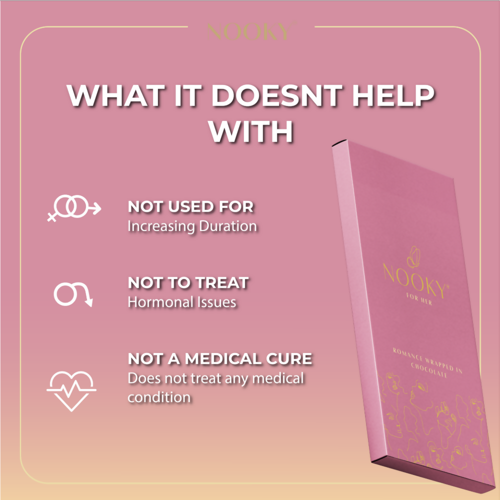 Nooky Mood Enhancing Chocolate For Women | Grocsy