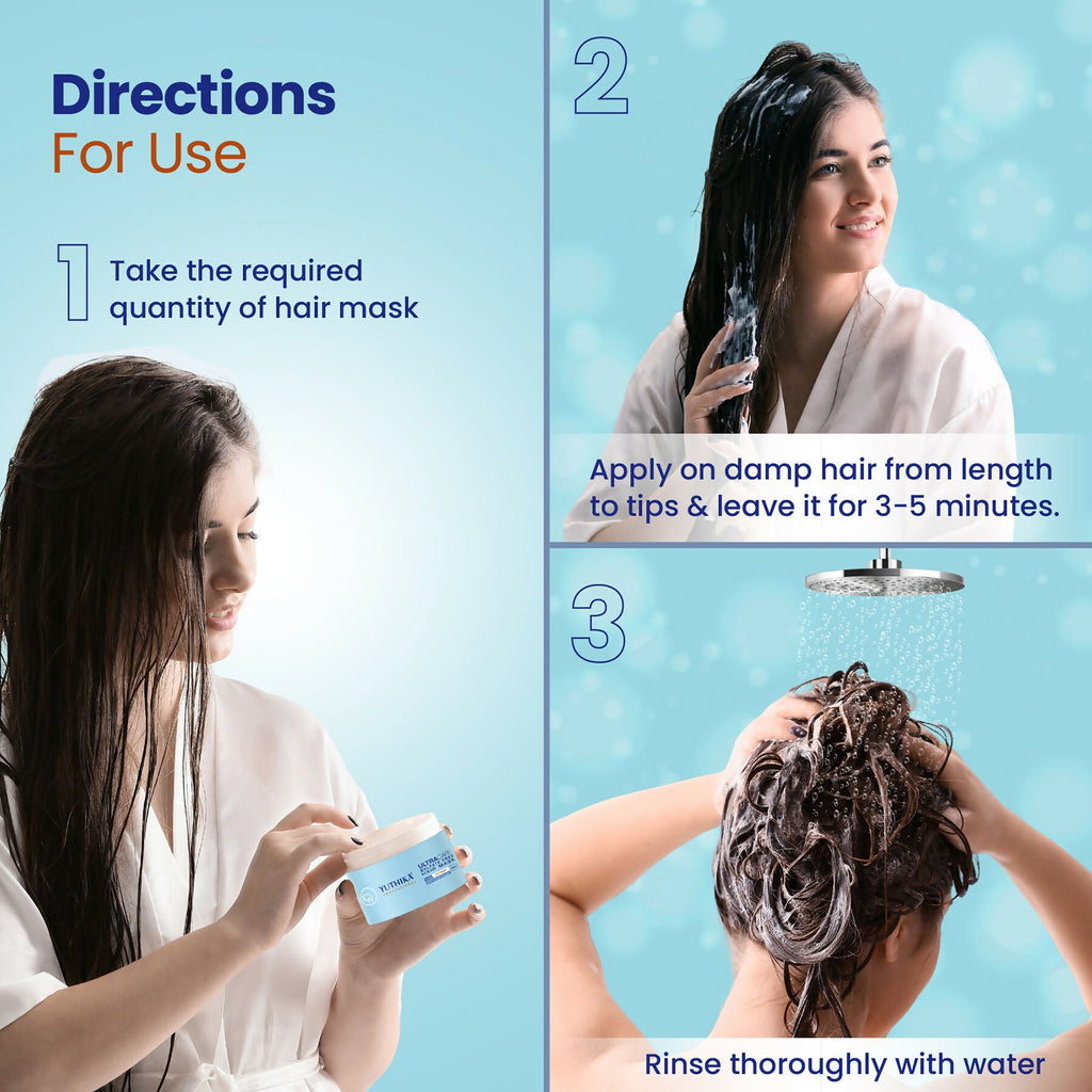 Yuthika Professional Ultracare Sulfate Free Hair Mask For Women & Men | Grocsy