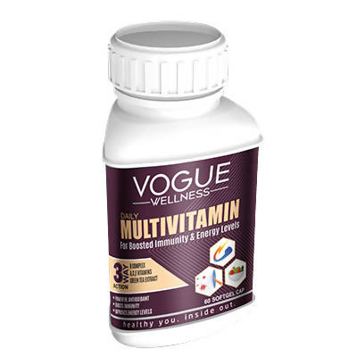 Vogue Wellness Daily Multivitamin Softgel Capsules | Grocsy