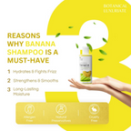 Botanical Luxuriate Banana Natural Shampoo + Conditioner | Grocsy