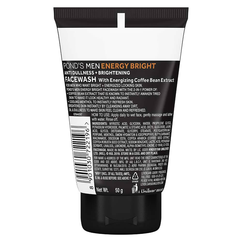 Ponds Men Energy Bright Facewash | Grocsy