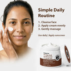 Dermistry 1% Kojic Acid 5% Niacinamide Glowing Skin Face Cream | Grocsy