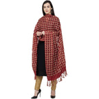 A R Silk Golder Box Regular Dupatta Color Mehroon Dupatta or Chunni | Grocsy