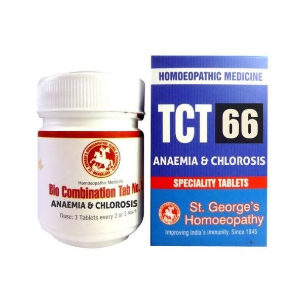 St. George's Homeopathy TCT 66 Tablets | Grocsy