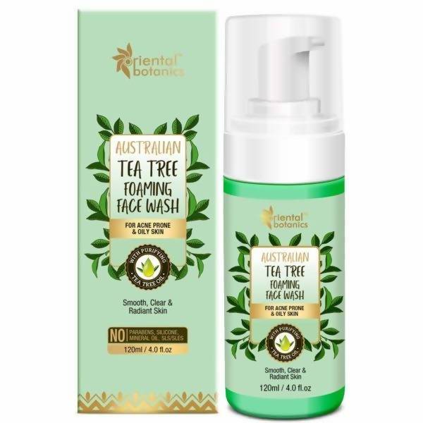 Oriental Botanics Australian Tea Tree Foaming Face Wash | Grocsy