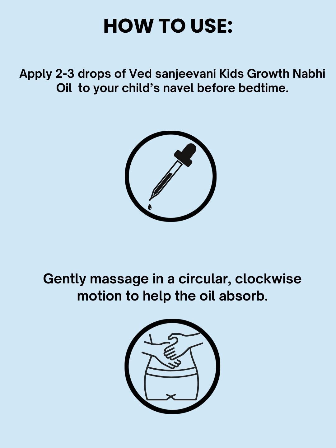 Ved Sanjeevani Kids Nabhi Oil | Grocsy