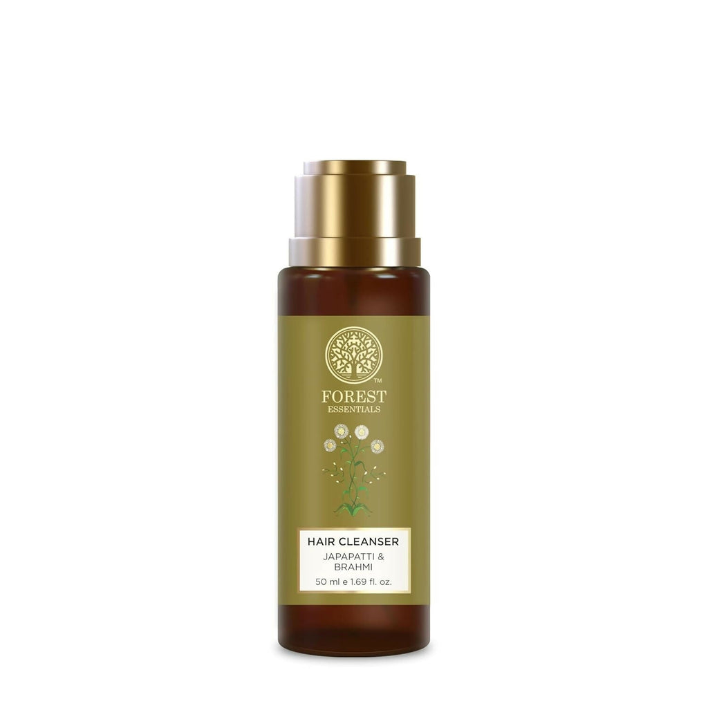 Forest Essentials Hair Shampoo Cleanser Japapatti & Brahmi | Grocsy