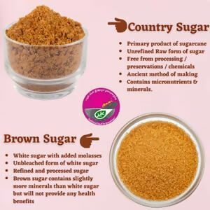 Ammi Samayal Country Sugar Pure Naatu Sakkarai Brown Sugar | Grocsy