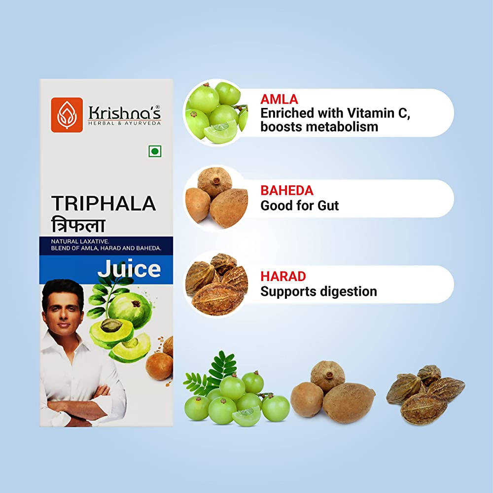Krishna's Herbal & Ayurveda Triphala Juice | Grocsy
