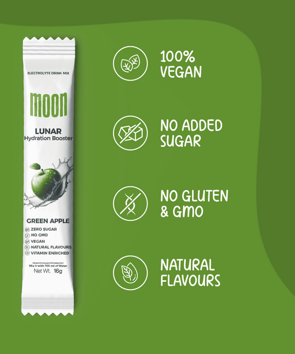 Moon Lunar Green Apple Hydration Booster | Grocsy
