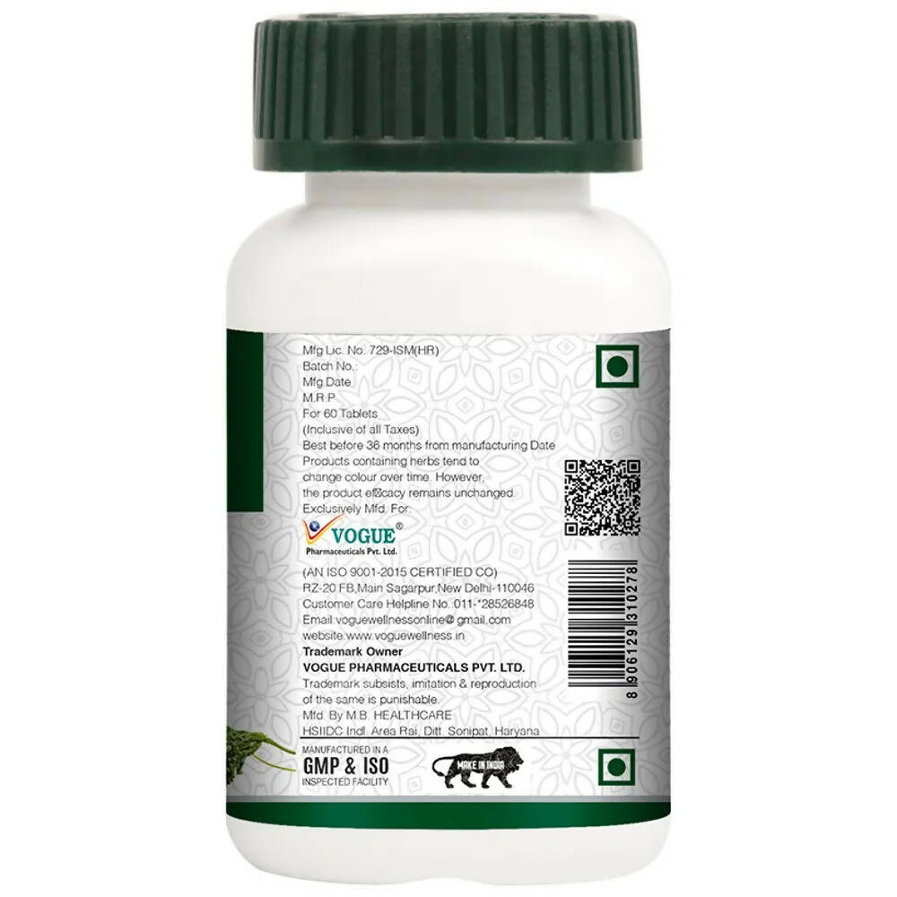 Vogue Wellness Karela Tablets | Grocsy