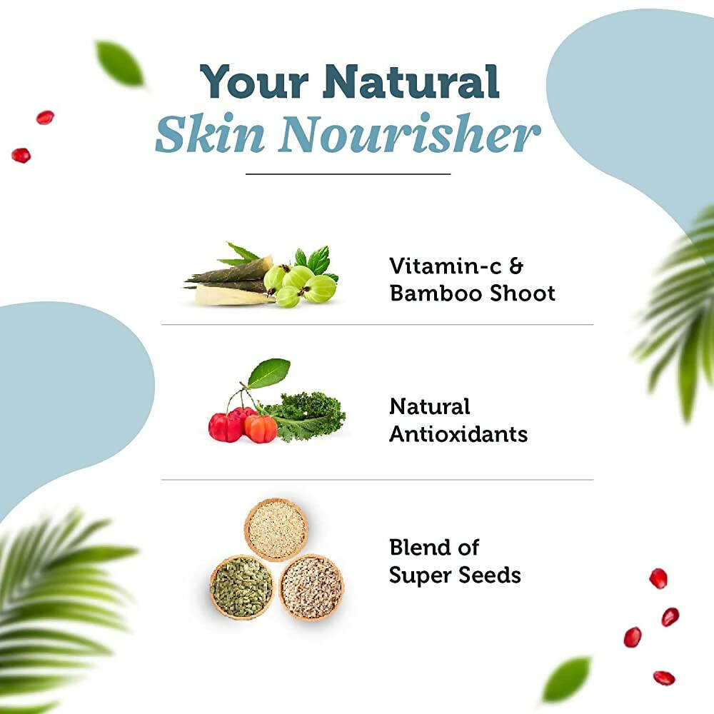 Neuherbs Skin Collagen Booster Powder-Mixed Fruit Flavor | Grocsy
