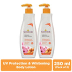 Santoor Body Lotion Whitening And UV Protection | Grocsy