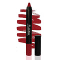 FLiCKA Lasting Lipsence Crayon Lipstick 12 Insta Diva - Light Red | Grocsy