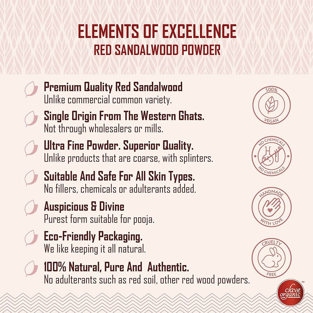 Clave Organic Sandalwood Powder | Grocsy