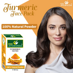 VedicAyurveda Turmeric Face Pack Powder | Grocsy